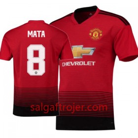 Manchester United Fodboldtrøjer Juan Mata 8 Hjemmebanesæt 2018/19 Kort ærmer